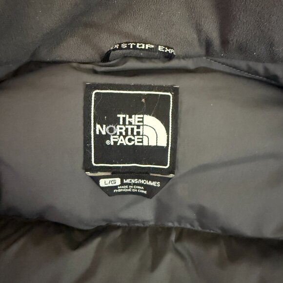 Men's North Face McMurdo Goose Down Parka Large Gray - Picture 5 of 6